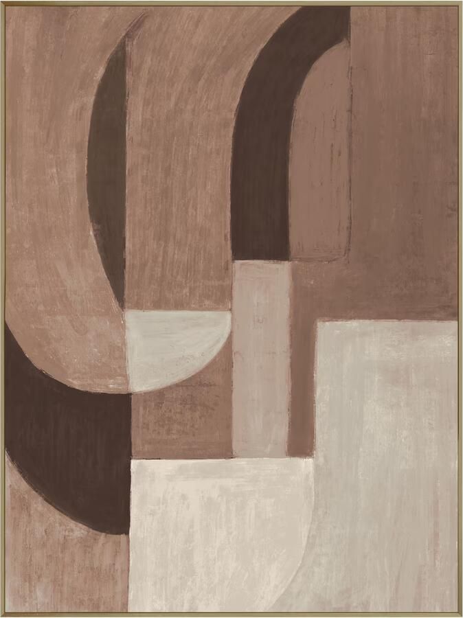 Richmond Interiors Richmond Wall Art Tatu Rechts 120 x 90cm Bruin