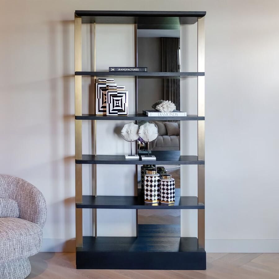 Richmond Interiors | Wandkast Rigley met spiegel | Woonkamer meubels | KastWandkast