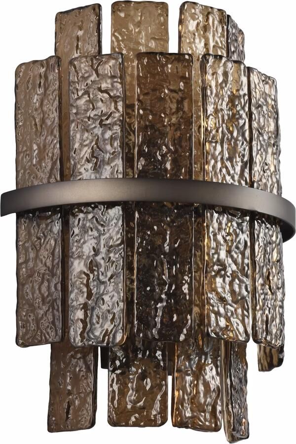 Richmond Interiors Richmond Wandlamp Lumy Glas Bruin