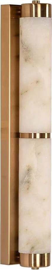 Richmond Interiors Richmond Wandlamp Lycke Marmerlook 60cm Goud