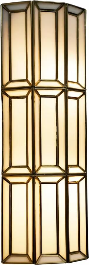 Richmond Interiors Richmond Wandlamp Opal Brass Antique