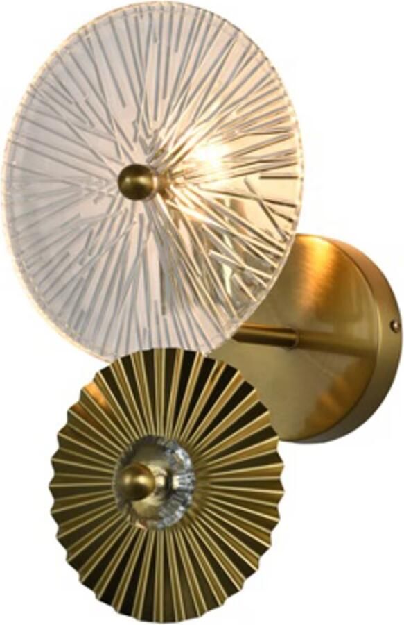 Richmond Interiors Richmond Wandlamp Otis 36cm Brushed Gold