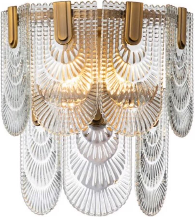 Richmond Interiors Richmond Wandlamp Sem Glas Goud