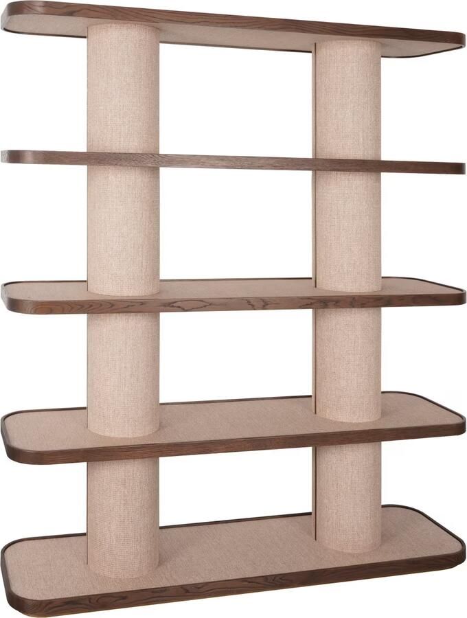 Richmond Interiors Richmond Wandrek Willox Linnen en eiken Bruin