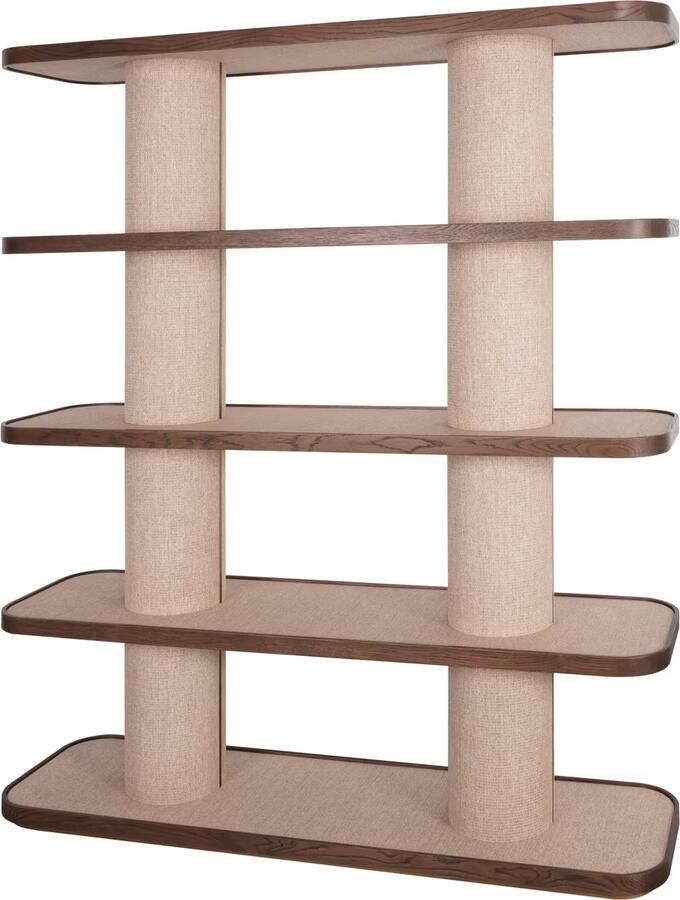 Richmond Interiors Richmond Wandrek Willox Linnen en eiken Bruin