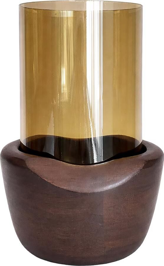 Richmond Interiors Richmond Windlicht Sloane 28cm Walnut