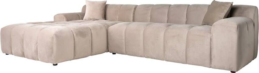 Richmond Interiors Richmond Loungebank Cube Links Velvet Khaki