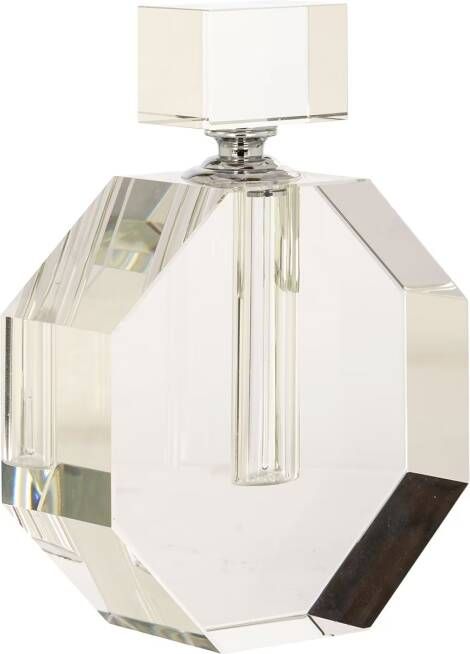 Richmond Interiors Richmond Ornament Crystal Parfumfles 21cm Transparant