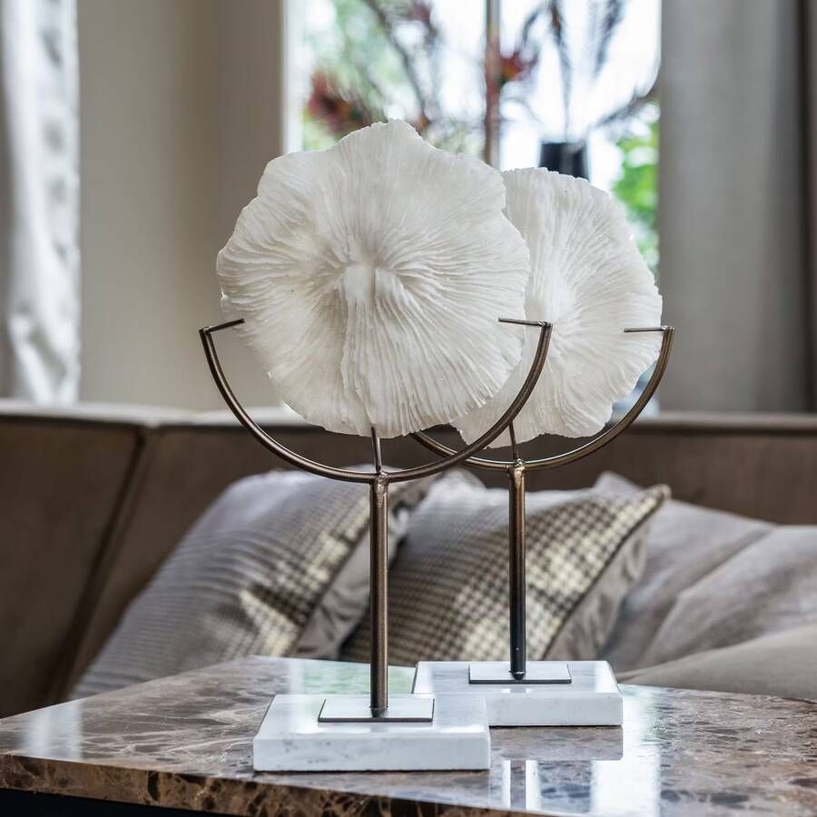 Richmond Interiors Richmond Ornament Jada Faux koraal Beige