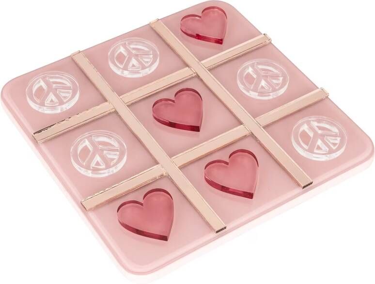 Richmond Interiors Richmond Ornament Jolisa Tic Tac Toe Roze