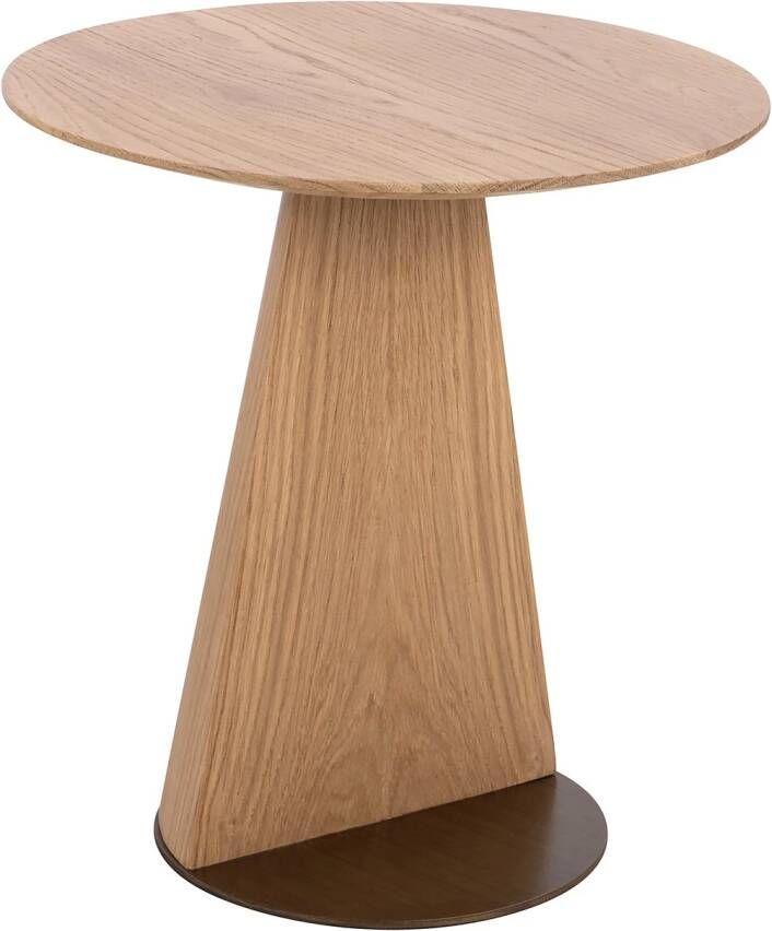 Richmond Interiors Richmond Ronde Bijzettafel Tafel Eiken 45cm