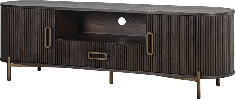 Richmond Interiors Richmond TV-meubel Luxor Eiken 180cm donkerbruin