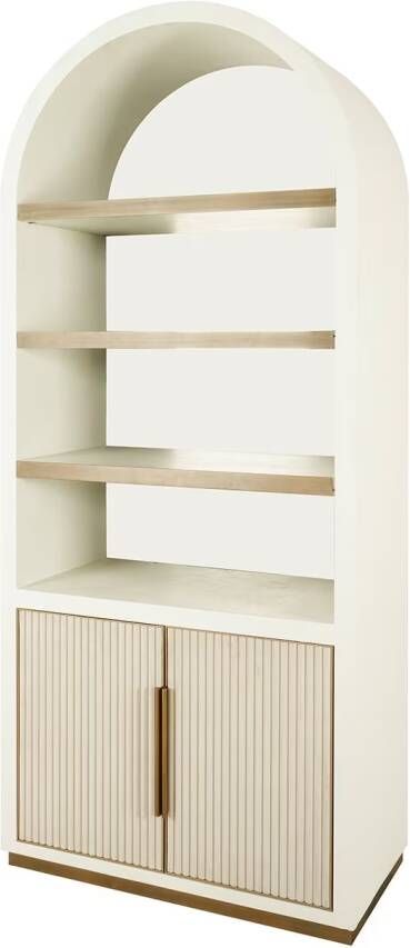 Richmond Interiors | Wandkast Tivoli rond 2-deurs 3-planken | Woonkamer meubels | Kast