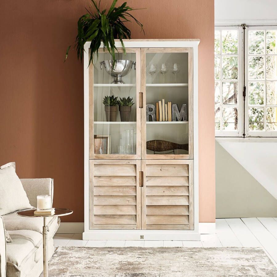 Rivièra Maison Riviera Maison Pacifica Glass Cabinet 124.0x43.0x210.0 cm