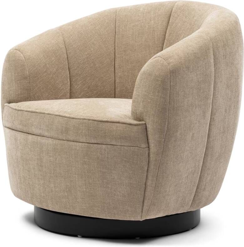 Rivièra Maison Draaistoel De Countess in N13 Natuurlijk Linnen 87x81x82 cm