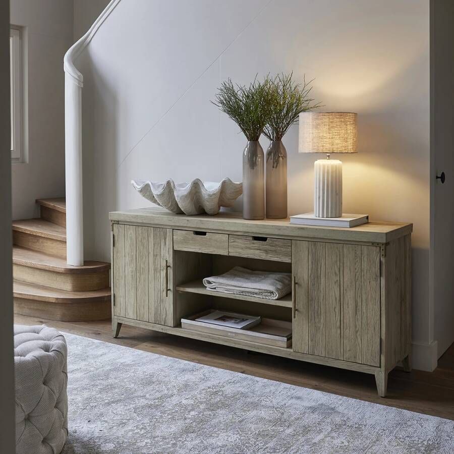 Rivièra Maison Dressoir Brescia Eikenhout 180cm Bruin