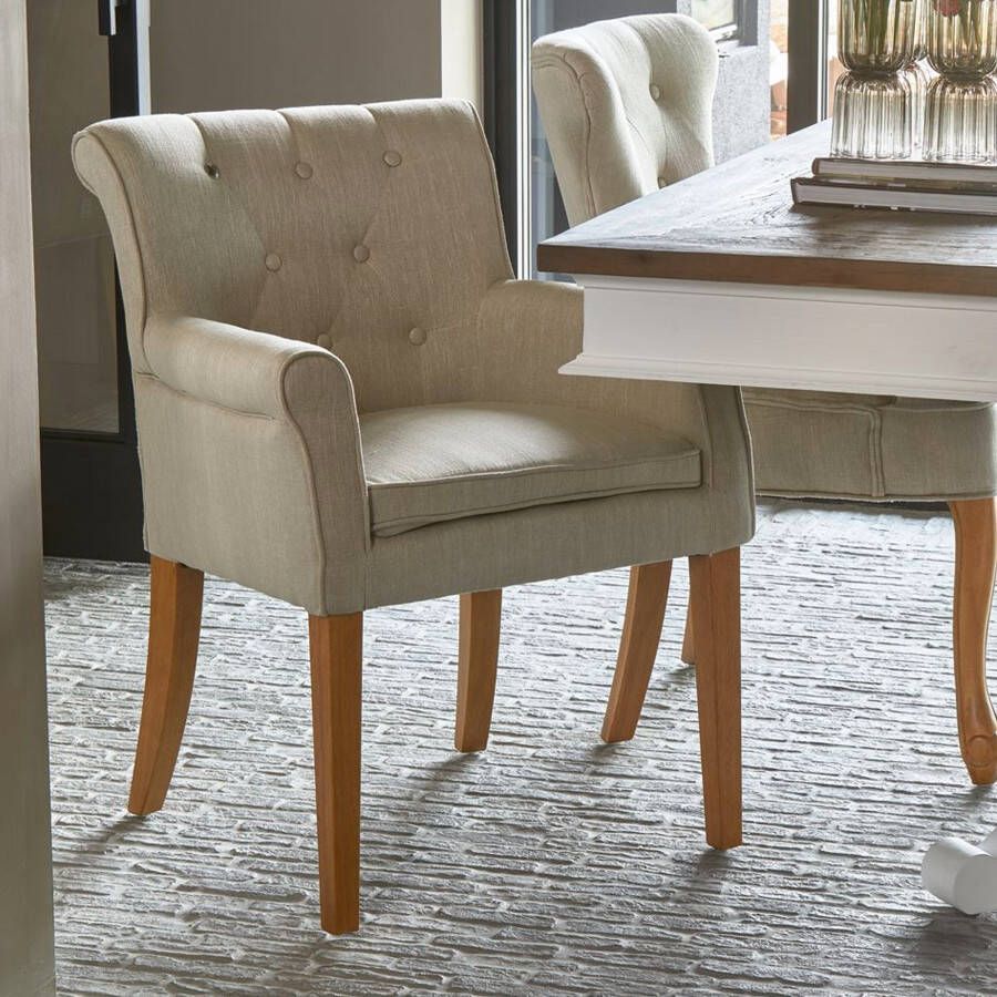 Rivièra Maison Riviera Maison La Scala DAC Linen Flax 62.0x54.0x82.0 cm