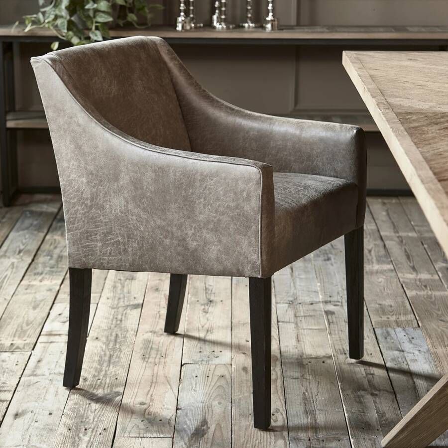 Rivièra Maison Riviera Maison Stoel Bruin Savile Row Eetkamerstoel