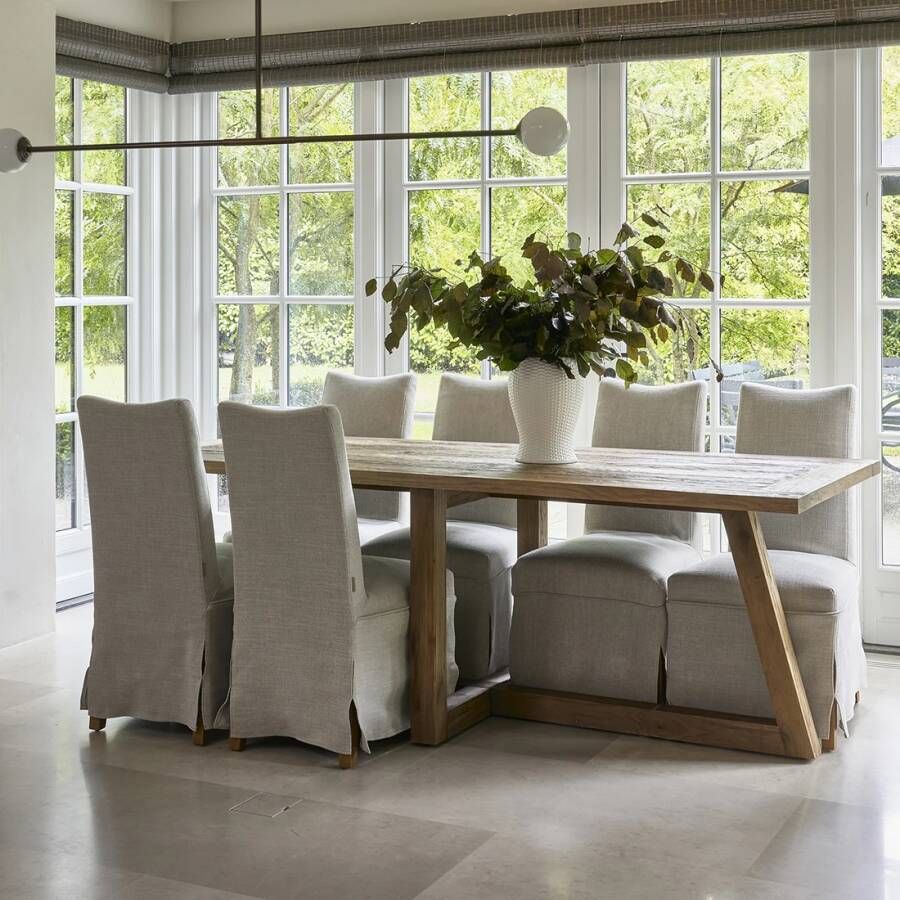 Rivièra Maison Eettafel Bali Essenhout 240 x 100cm Bruin