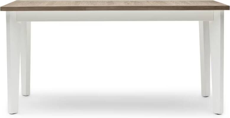 Rivièra Maison Eettafel Xavier Eikenhout en populierenhout 160 x 80cm Wit