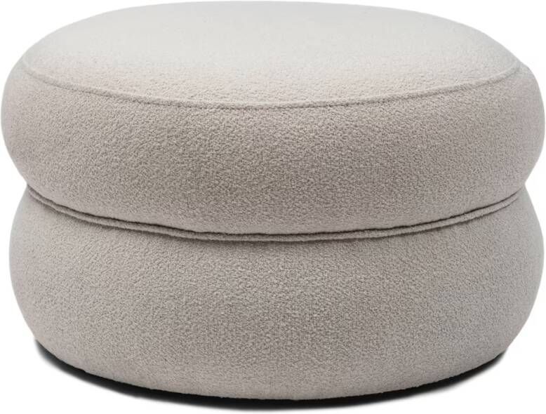 Rivièra Maison Riviera Maison San Remo Stool Dia 70cm bouclé natural grey