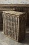 Riviera Maison Rattan Opbergkist met Deksel Opbergmand RR Cobbl Wharf Trunk S 60x30x70 Rattan Mahoniehout Bruin - Thumbnail 2