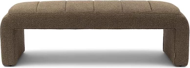Rivièra Maison Bankje Brera 162cm Bouclé Classic Brown