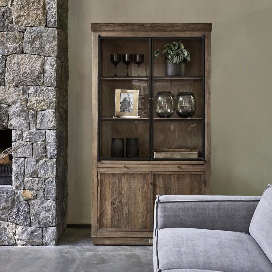 Rivièra Maison Buffetkast Clearwater Creek Eikenhout 198 x 108cm Brown