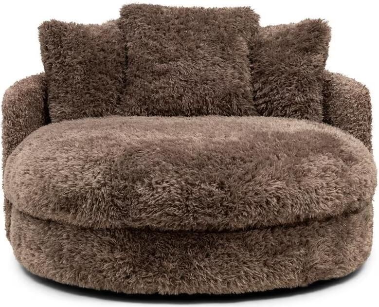 Rivièra Maison Daybed Carmin Poodle Weave Raccoon Taupe
