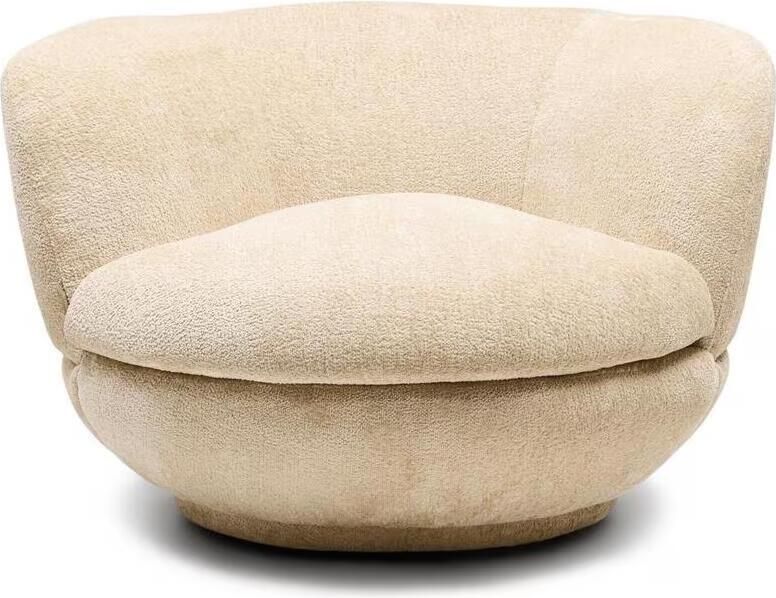 Rivièra Maison Draaifauteuil Credo Mélange Weave stof Crème