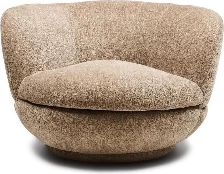 Rivièra Maison Draaifauteuil Credo Mélange Weave stof Wheat