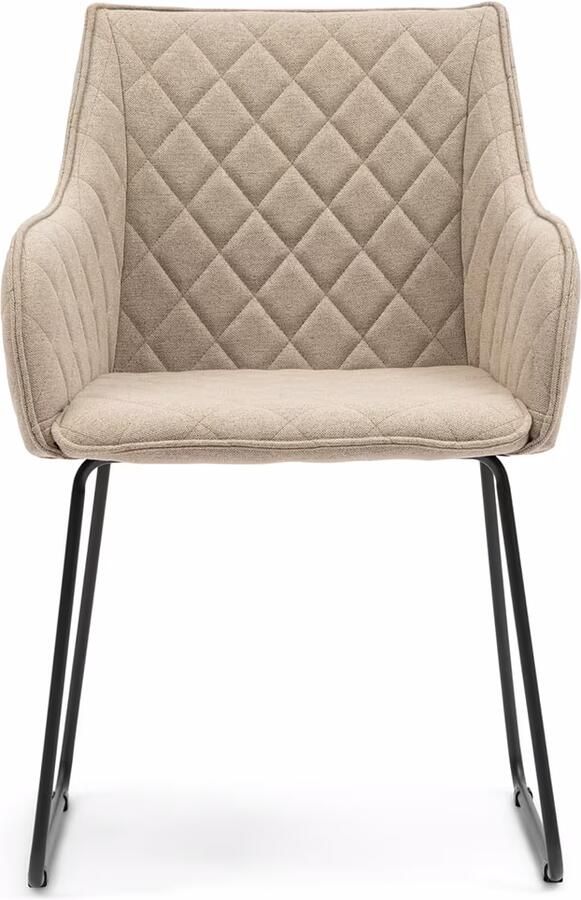 Rivièra Maison Riviera Maison Stoel armleuning Beige Frisco Drive Eetkamerstoel