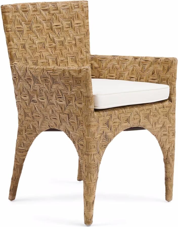Rivièra Maison Eetkamerstoel The Hamptons Rattan Peel Naturel