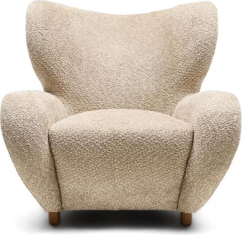 Rivièra Maison Fauteuil Courchevel Chenille Sterling Silver Velvet