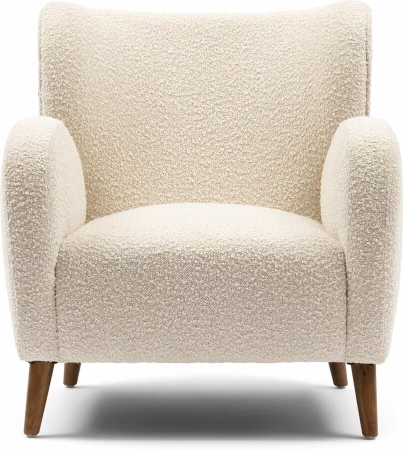 Rivièra Maison Fauteuil La Contessina Bouclé Simply White