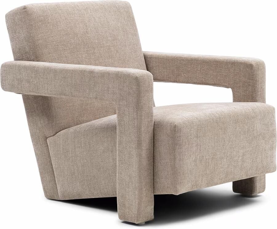 Rivièra Maison Fauteuil Messina Weave stof Soft Walnut