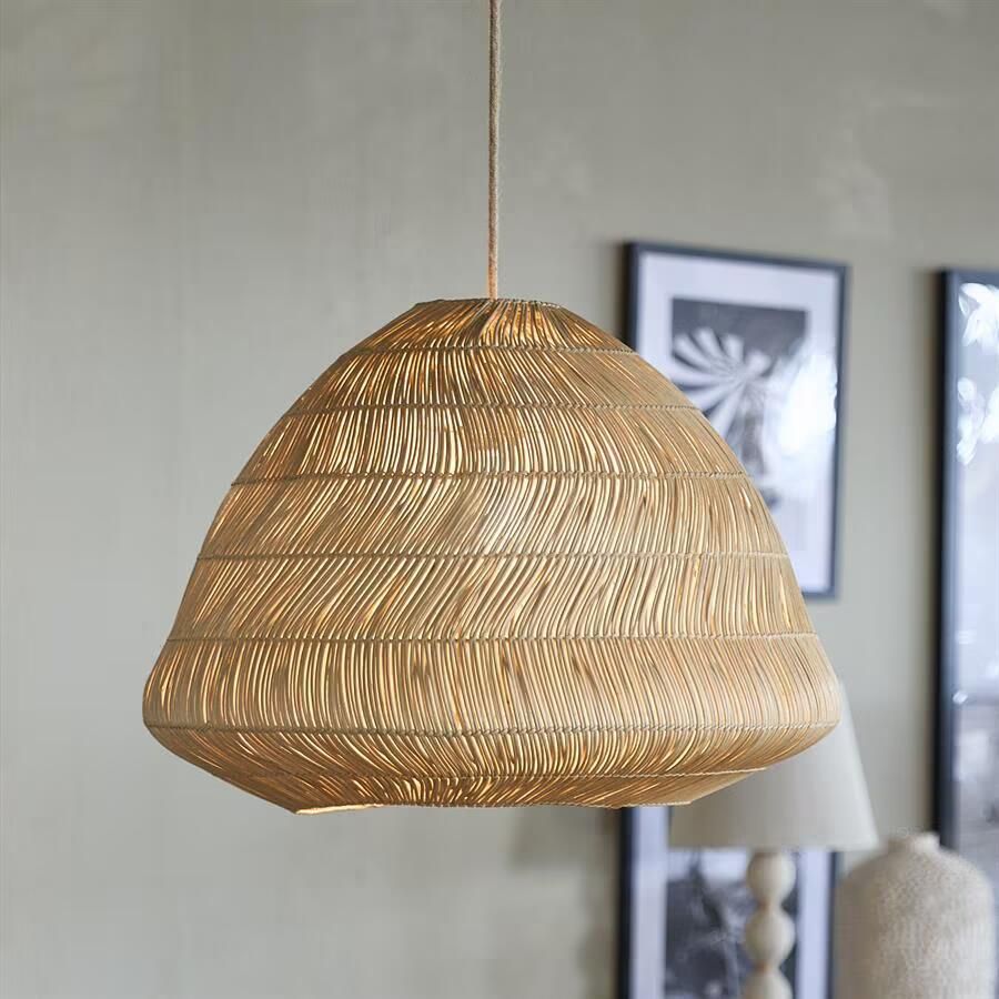 Rivièra Maison Hanglamp Arta Rattan Pitriet 55cm Naturel