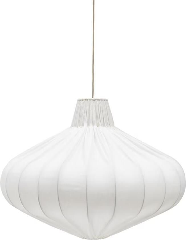 Rivièra Maison Hanglamp Monreale Linnen 72cm Wit