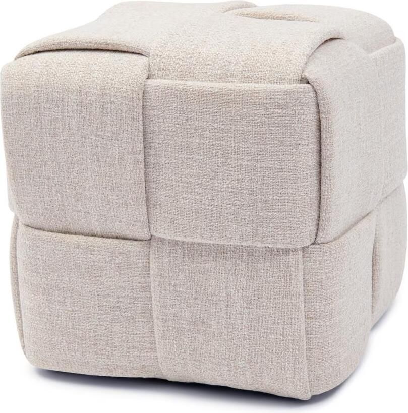 Rivièra Maison Hocker Qbic Tweed Antique White