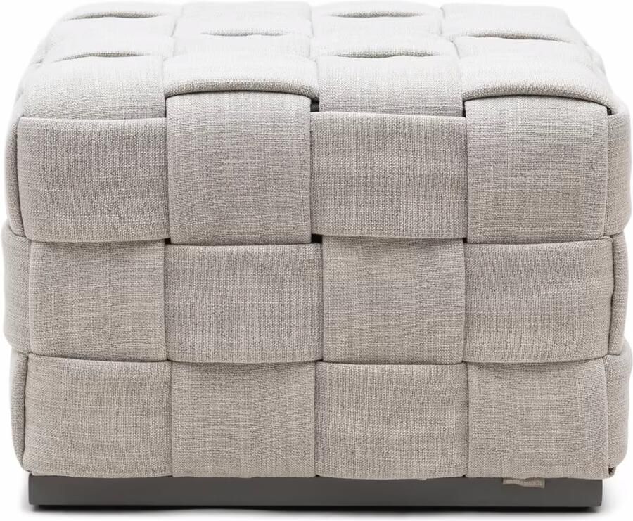 Rivièra Maison Riviera Maison Room 48 Footstool mouliné linen fabulous flax