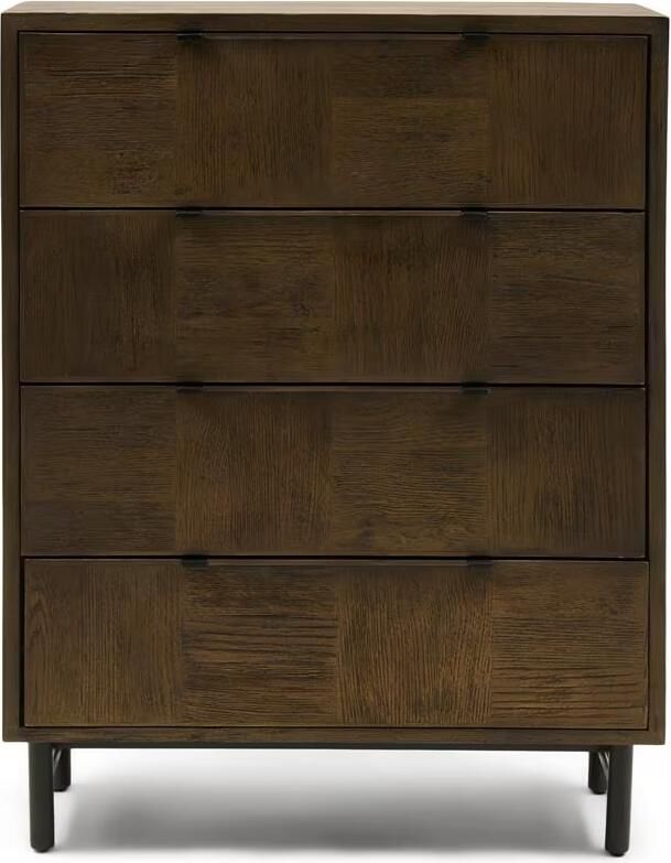 Rivièra Maison Ladekast Mac Arthur Park Eikenhout Met 4 laden Bruin