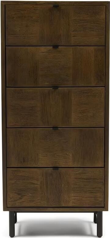 Rivièra Maison Ladekast Mac Arthur Park Eikenhout Met 5 laden Bruin