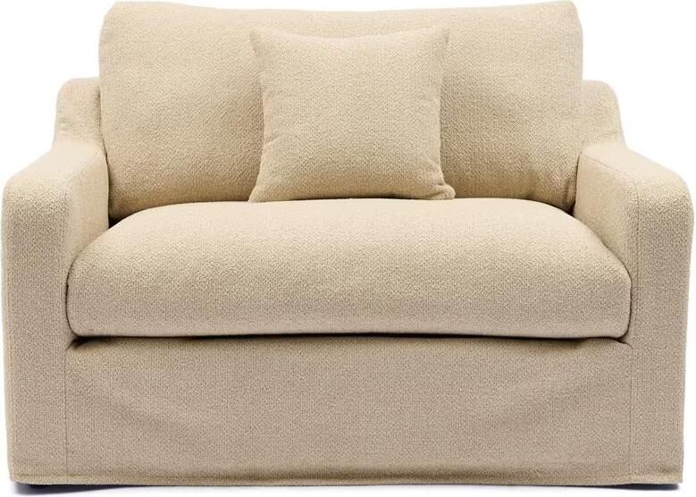 Rivièra Maison Loveseat Giovanni Bouclé Natural Grey Beige