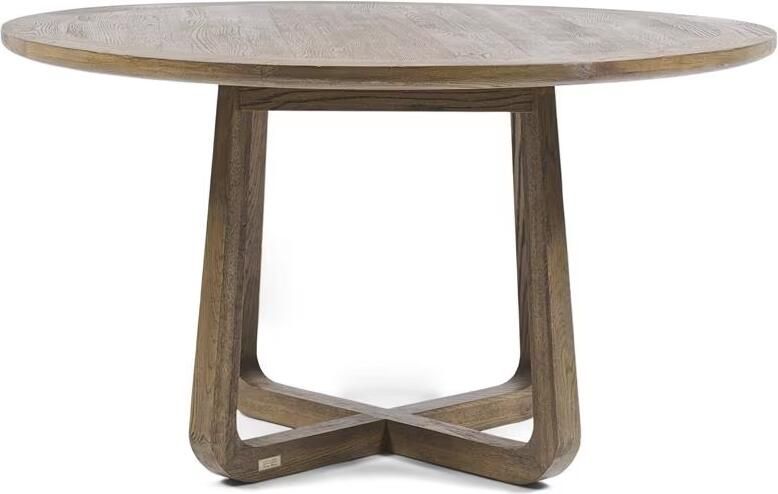 Rivièra Maison Ronde Eettafel Miller Eikenhout 140cm Bruin