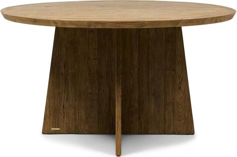 Rivièra Maison Ronde Eettafel Zermatt Eikenhout 140cm Naturel