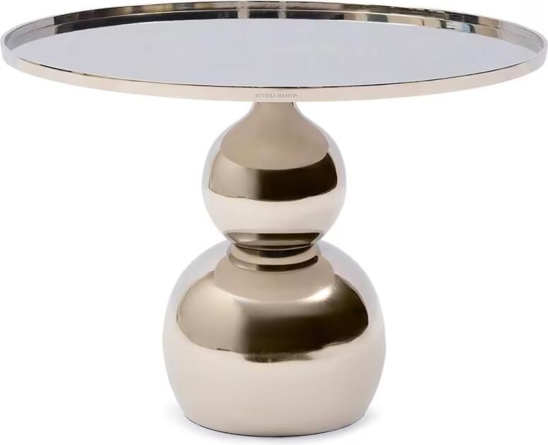 Rivièra Maison Ronde Salontafel Élysée 60cm Zilver