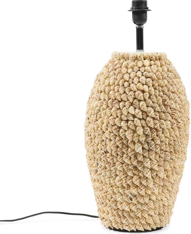 Rivièra Maison Tafellamp Coco Bay Schelpen 42cm (excl. kap) Naturel