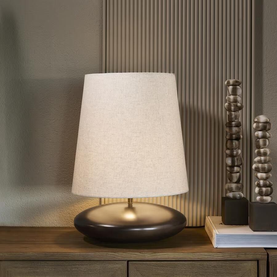 Rivièra Maison Tafellamp Valoir Katoen 47cm Naturel