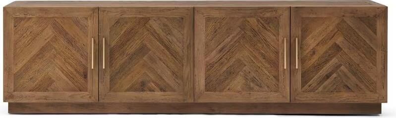 Rivièra Maison TV-meubel Riverside Eikenhout 210cm Naturel