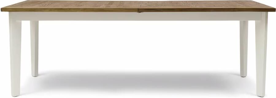 Rivièra Maison Verlengbare Eettafel Xavier Eikenhout en populierenhout 230 330 x 90cm Wit